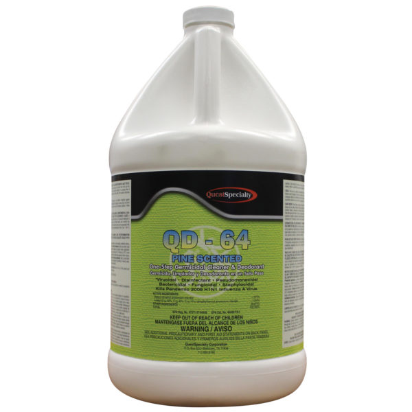 Quest 3550 QD-64 PINE SCENTED One Step Germicidal Cleaner & Deodorant