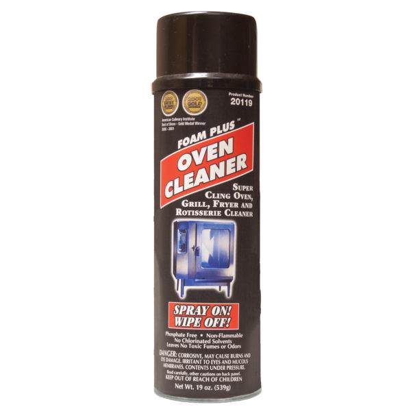 Quest 206190001-20AR Foam Plus™ Super Cling Oven, Grill, Fryer & Rotisserie Cleaner - Aerosol