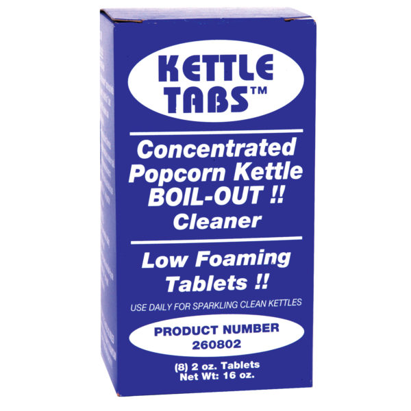 Quest 264802001-48PK KETTLE TABS™ Popcorn Kettle Boil-Out Cleaner