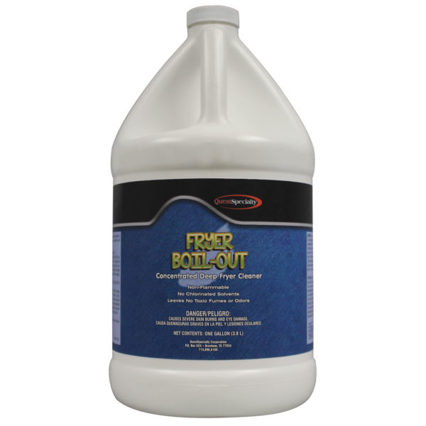 Quest 401040001-41GL Fryer Boil-Out™ Deep Fryer Cleaner Liquid