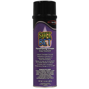 Quest 5830 SAFE BET Multi-Purpose, Penetrating Lithium Spray Lubricant