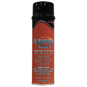 Quest 8040 FINISHING TOUCH Foaming Tire Shine