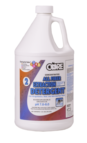 CORE AFED-Ready CLEANING BY COLORS ® ALL FIBER EXTRACTION DETERGENT