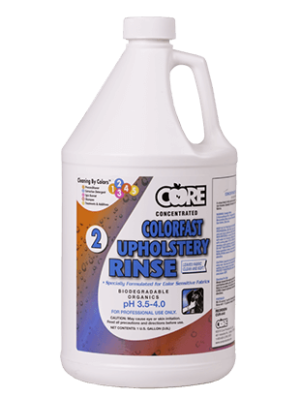 CORE CUR CLEANING BY COLORS ® COLORFAST CARPET & UPHOLSTERY ACID RINSE
