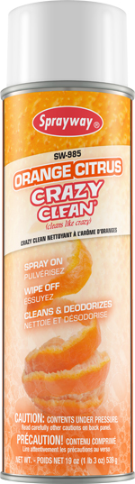 Sprayway  SW985 ORANGE CITRUS CRAZY CLEAN