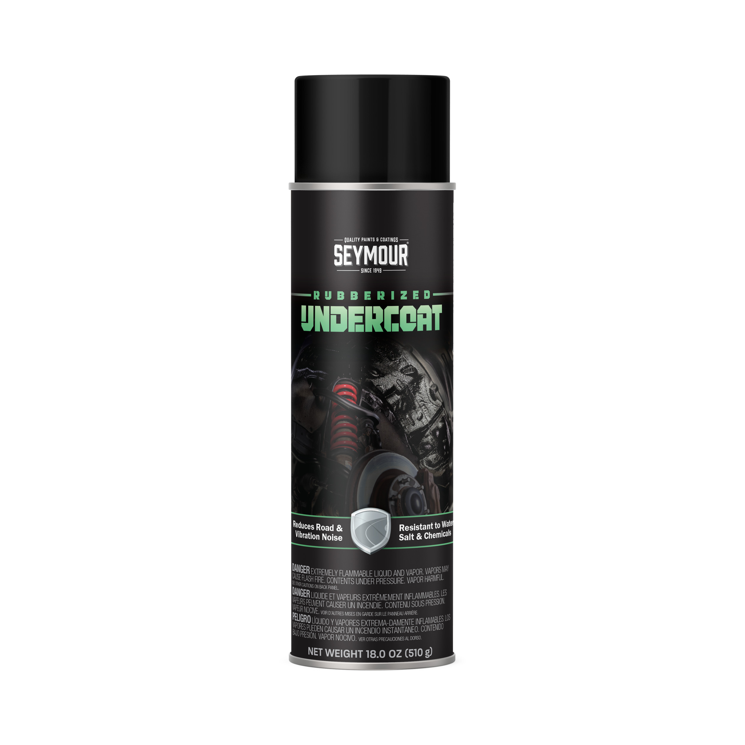 Seymour 20-46 Professional Car and Truck Rubberized Undercoating Aerosol Spray, (18 oz.)