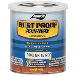 Aervoe 349Q Rust Proof Any-Way Enamel – Meter Gray