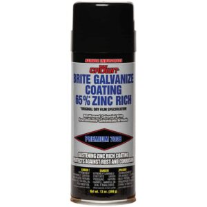 Aervoe 7008 Brite Galvanize Coating 65% Zinc Rich