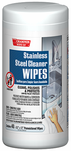 Chase 4385505 Stainless Steel Cleaner Wipes