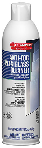 Chase 4385142 Anti-Fog Plexiglass Cleaner