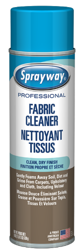 SPRA508 Sprayway Professional Fabric Cleaner Inverted Spray 19oz (SW508)